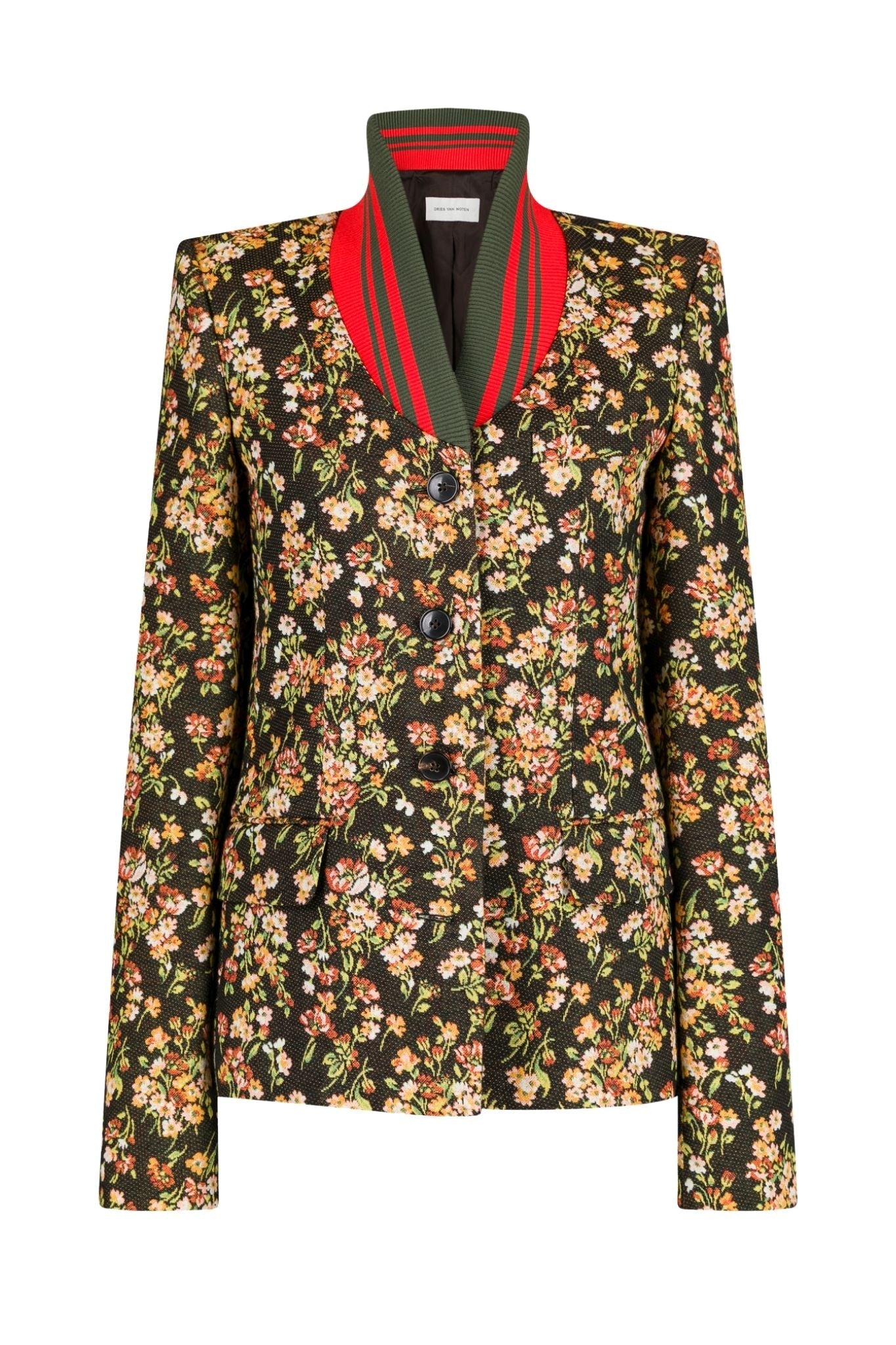 Dries Van Noten Britt W.W. Jacket - Vermillion