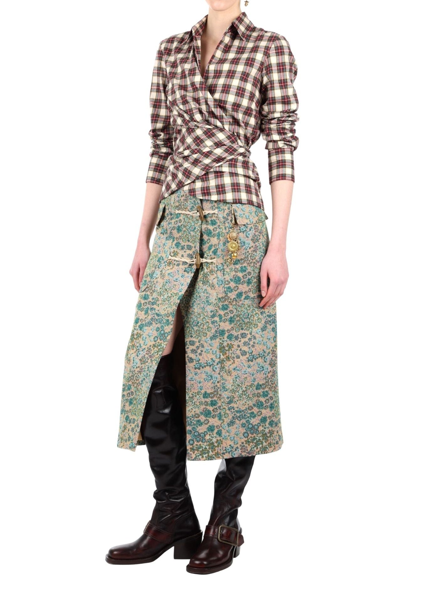 Dries Van Noten Cadea W.W. Shirt - Vermillion