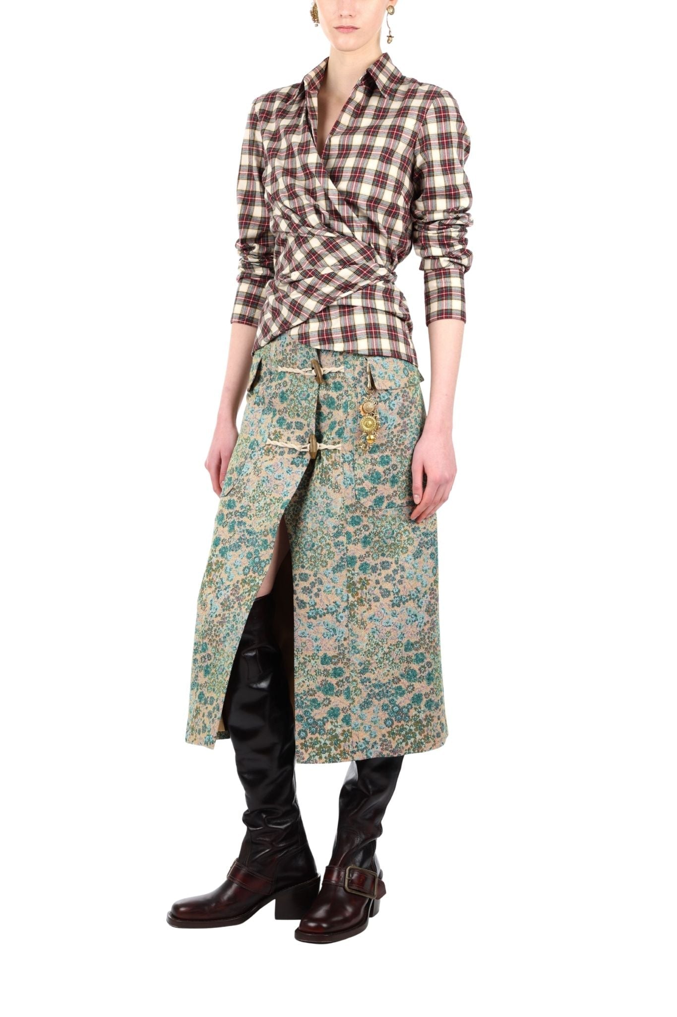Dries Van Noten Cadea W.W. Shirt - Vermillion