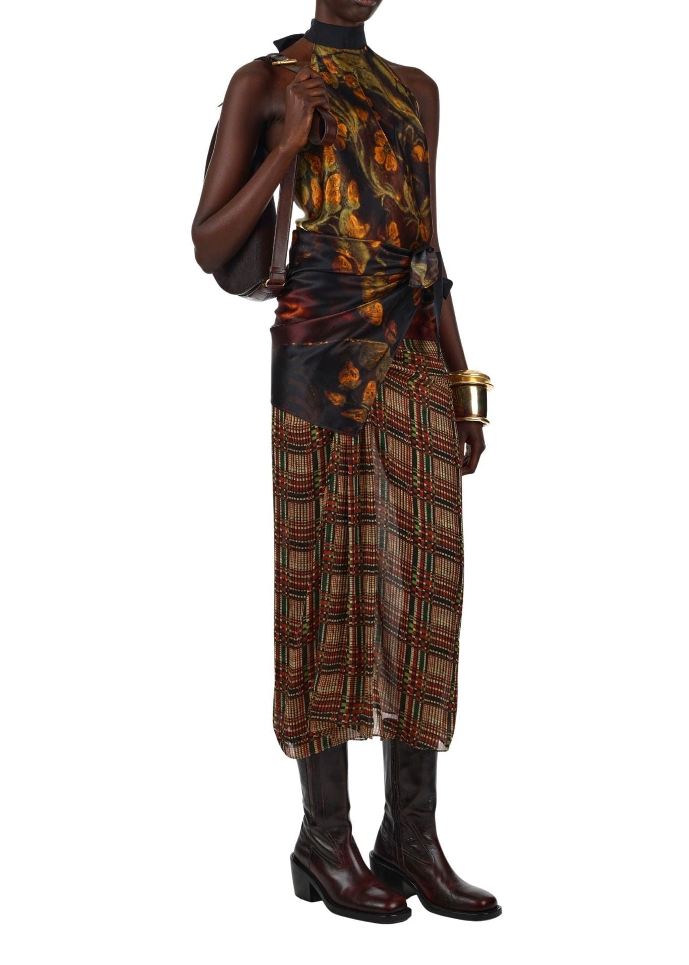 Dries Van Noten Carfys W.W. Top - Vermillion