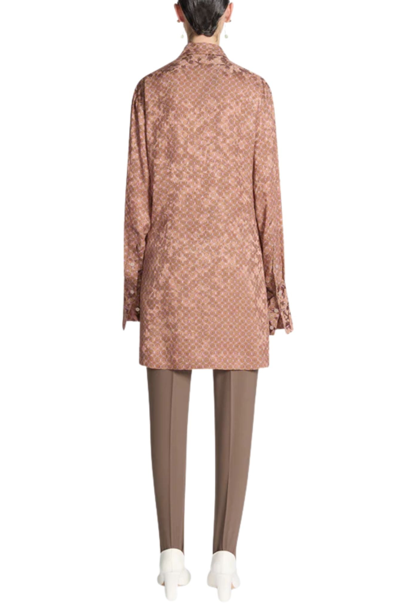 Dries Van Noten Cebeau Shirt - Vermillion