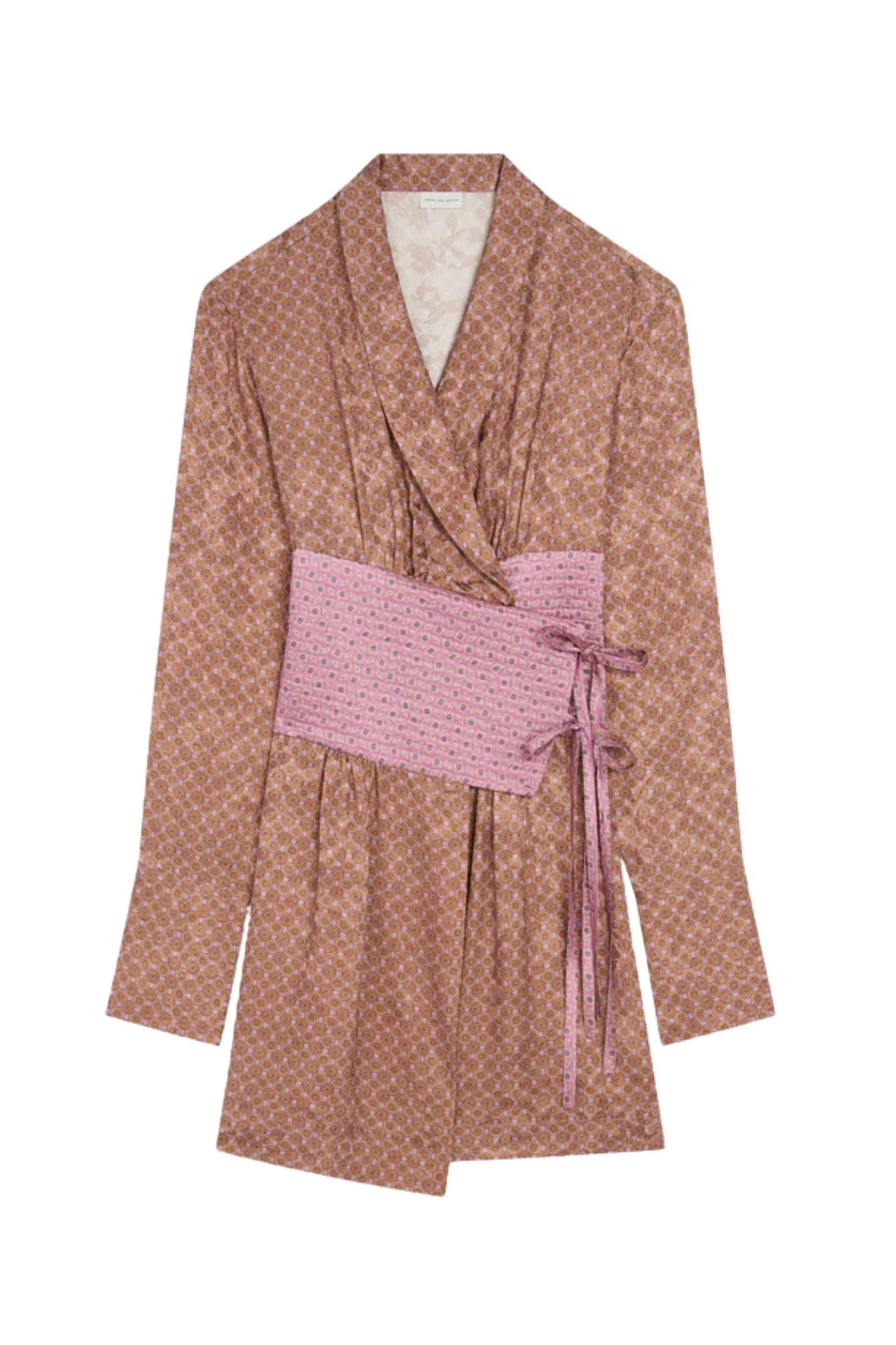 Dries Van Noten Cebeau Shirt - Vermillion