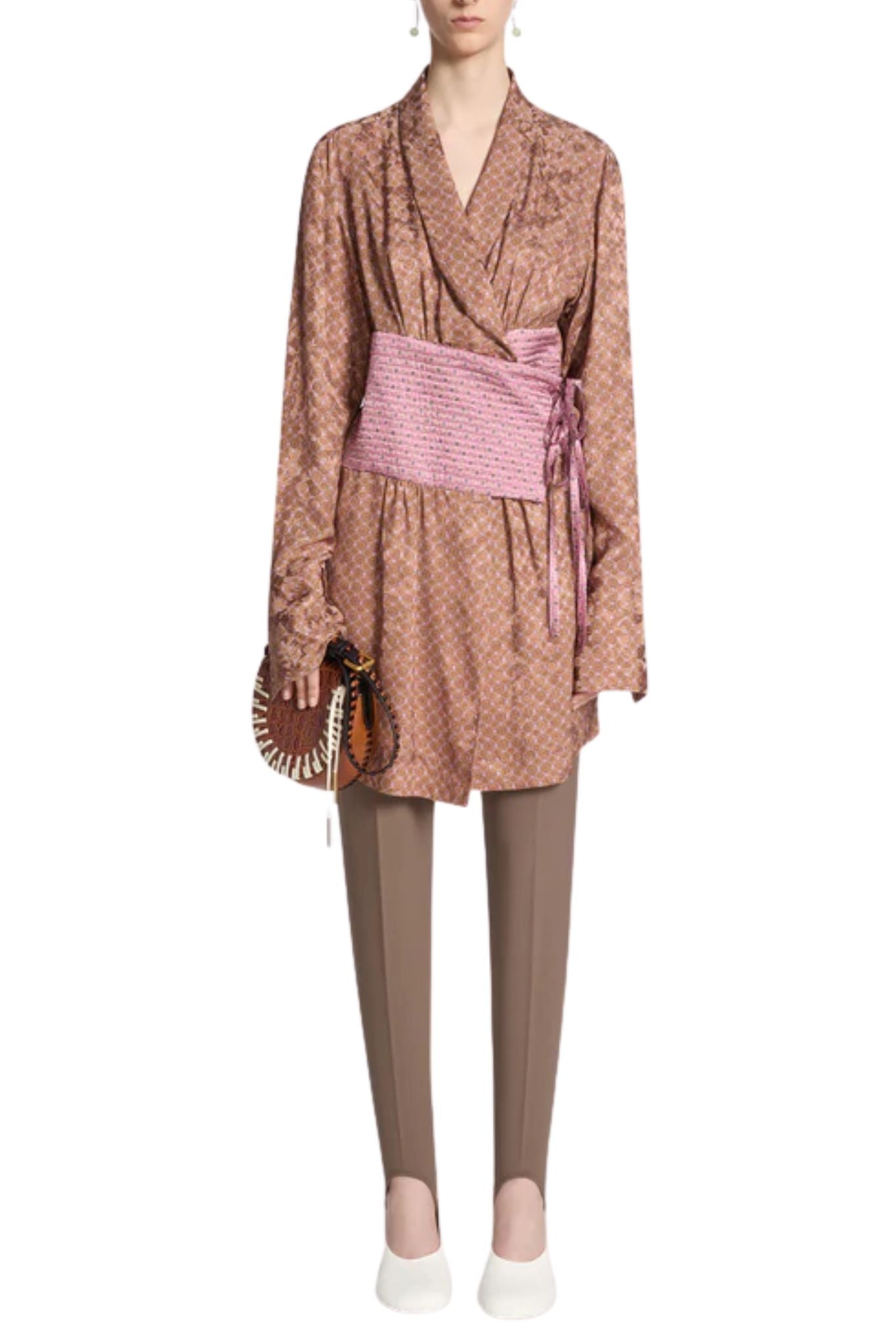 Dries Van Noten Cebeau Shirt - Vermillion