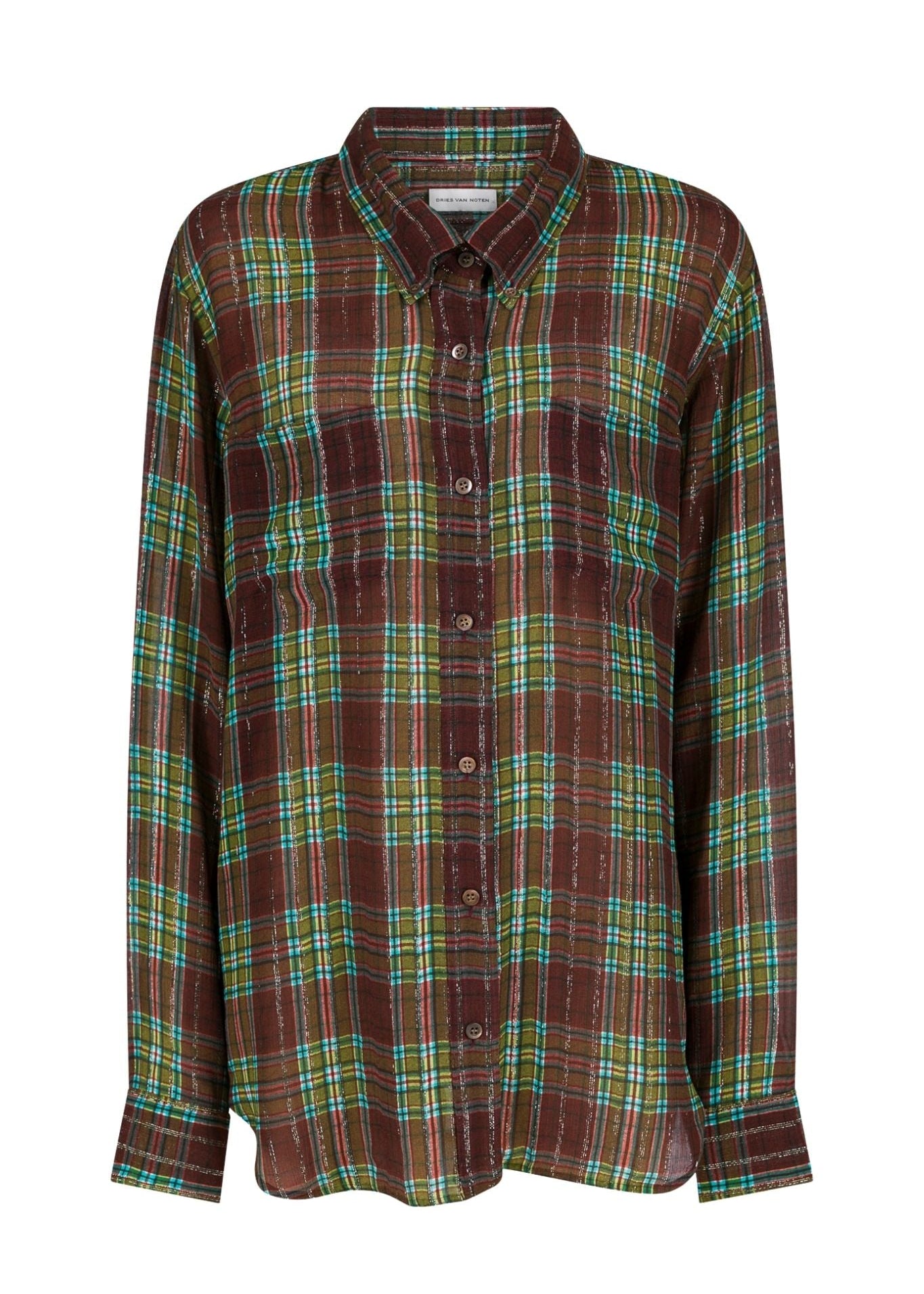 Dries Van Noten Cheers W.W. Shirt - Vermillion