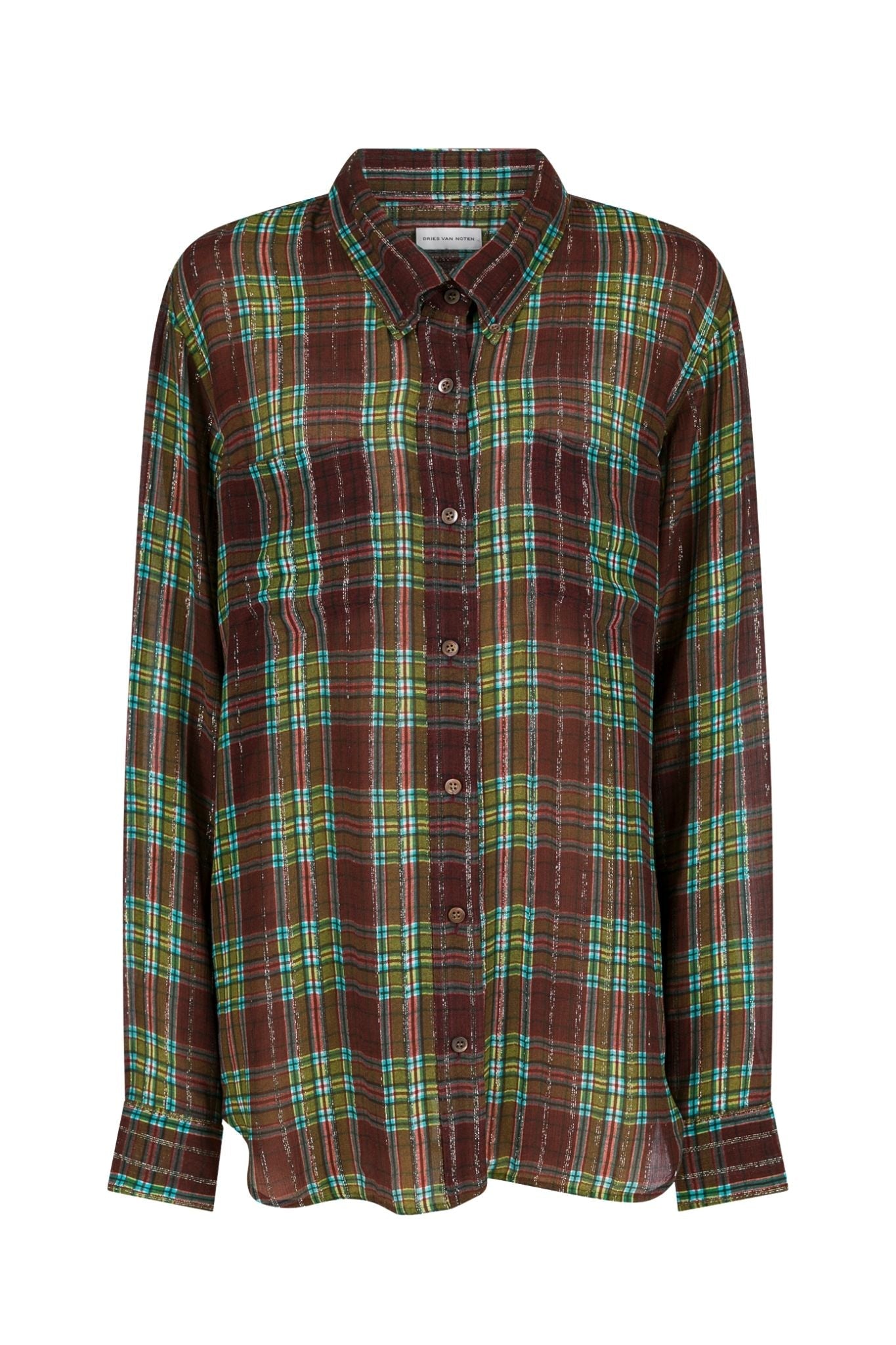 Dries Van Noten Cheers W.W. Shirt - Vermillion