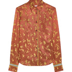 Dries Van Noten Chloris Tape W.W. Shirt - Vermillion