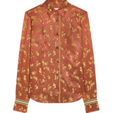 Dries Van Noten Chloris Tape W.W. Shirt - Vermillion
