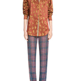 Dries Van Noten Chloris Tape W.W. Shirt - Vermillion