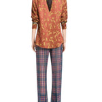 Dries Van Noten Chloris Tape W.W. Shirt - Vermillion