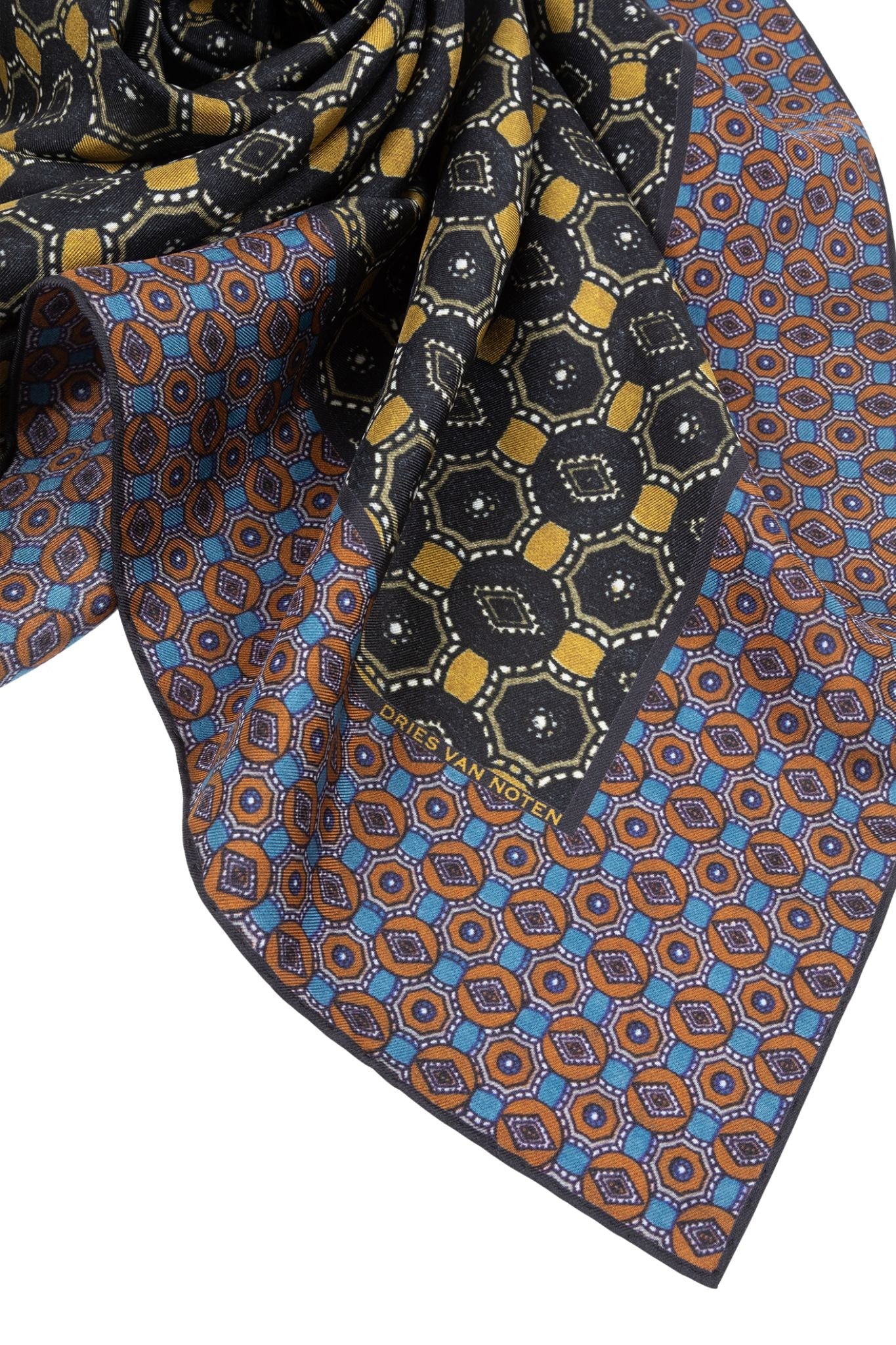 Dries Van Noten Facet Scarf - Vermillion