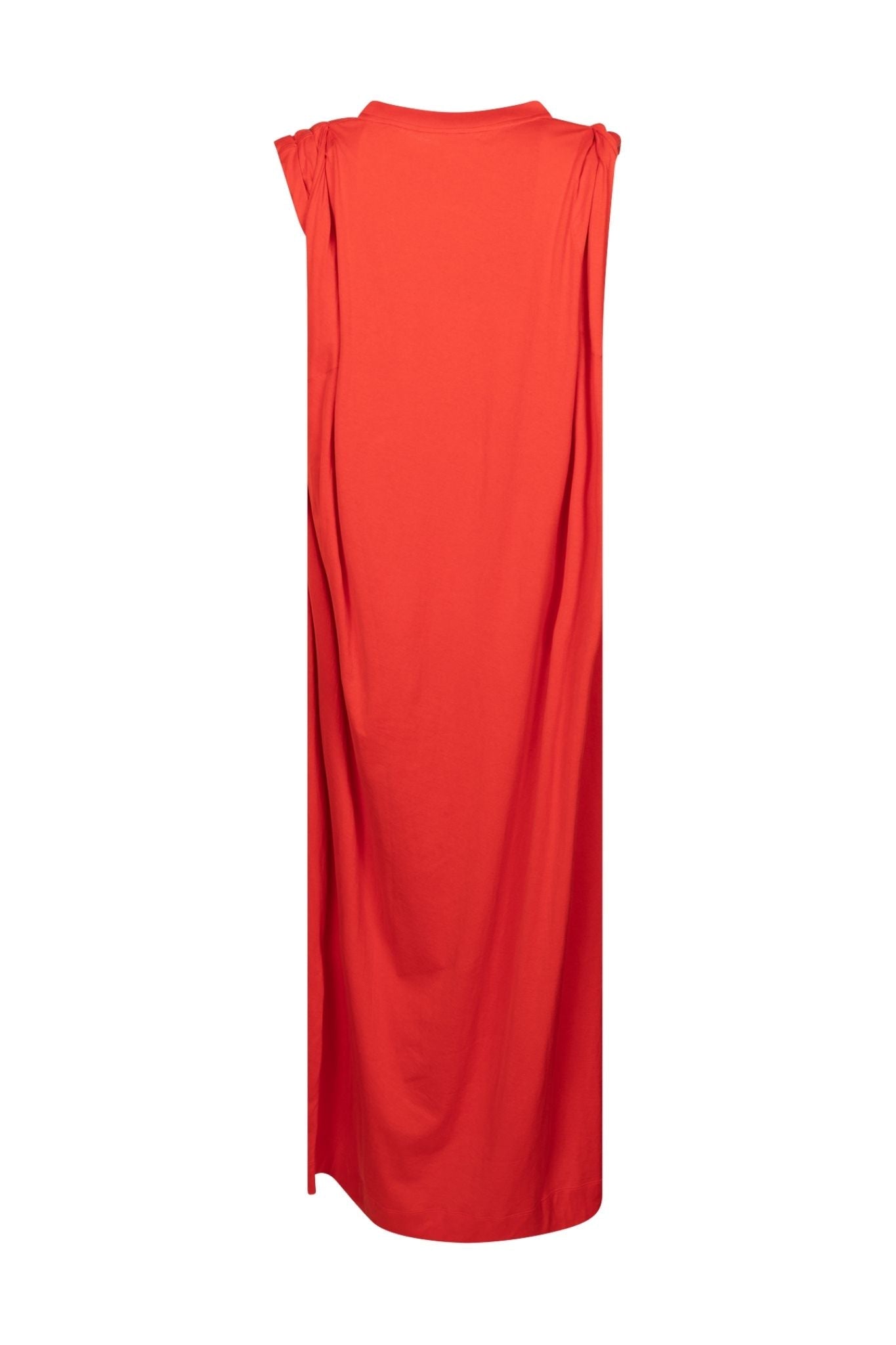 Dries Van Noten Hutty Long Dress - Vermillion