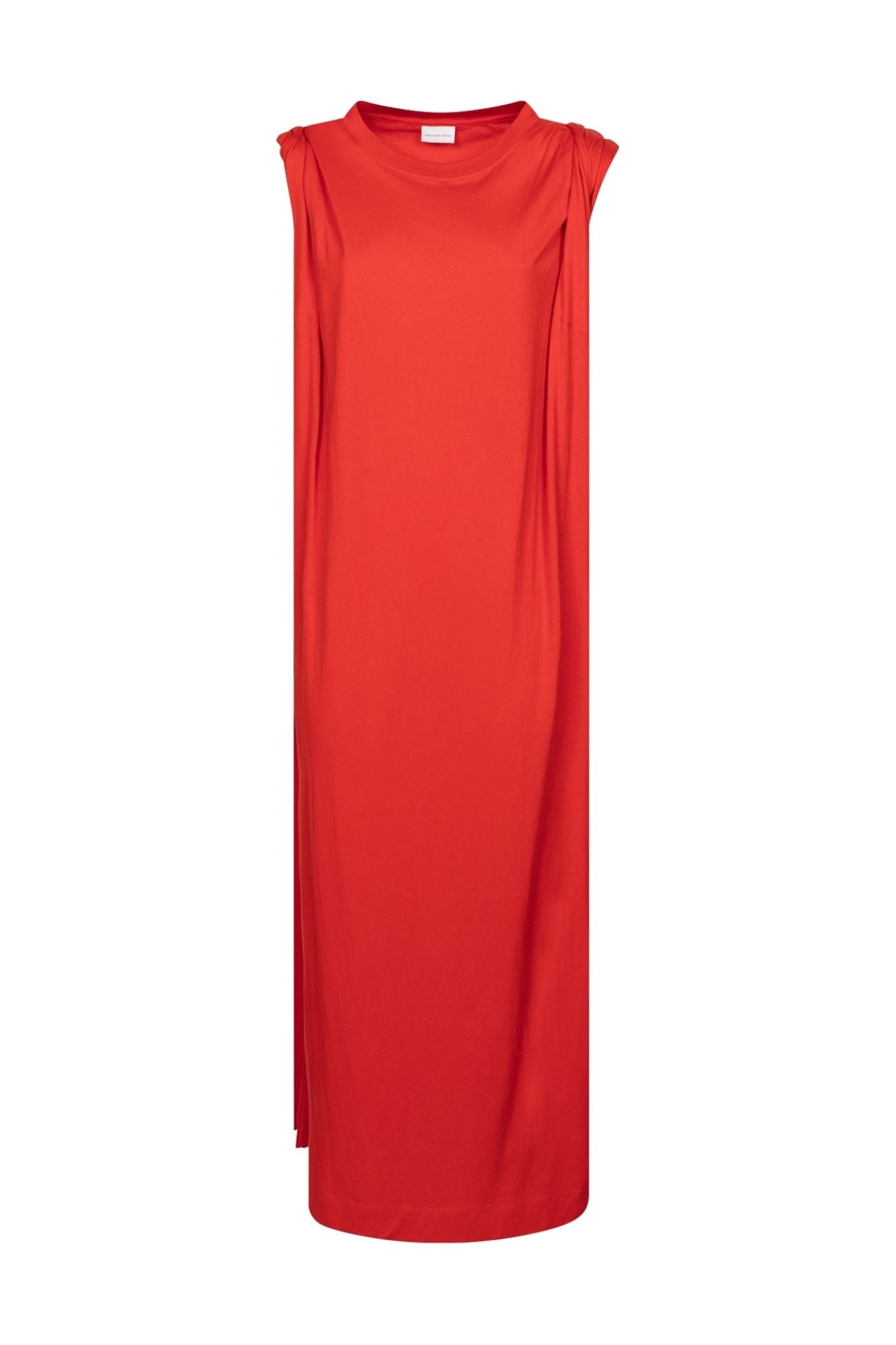 Dries Van Noten Hutty Long Dress - Vermillion