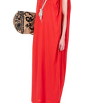 Dries Van Noten Hutty Long Dress - Vermillion