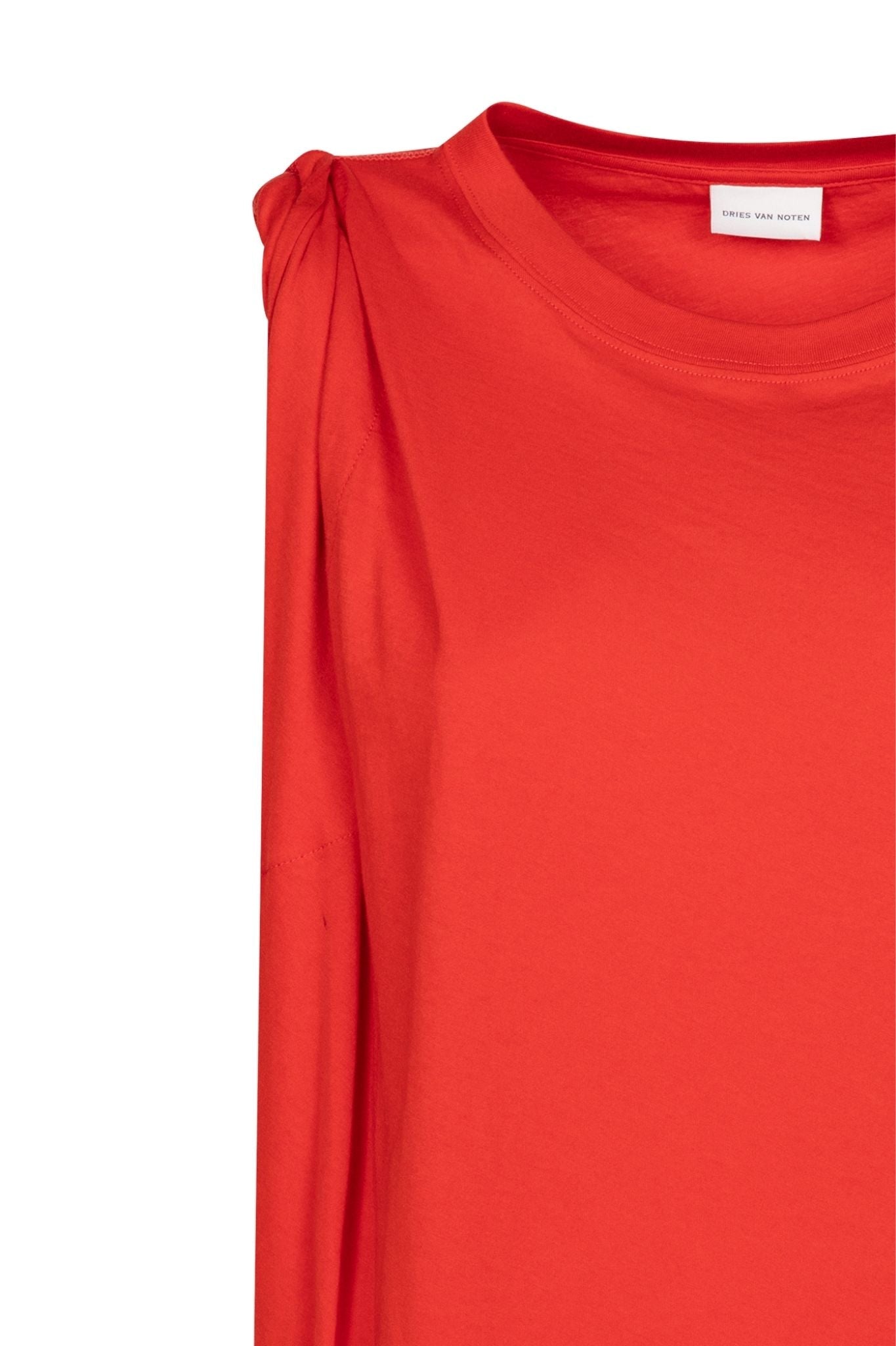Dries Van Noten Hutty Long Dress - Vermillion