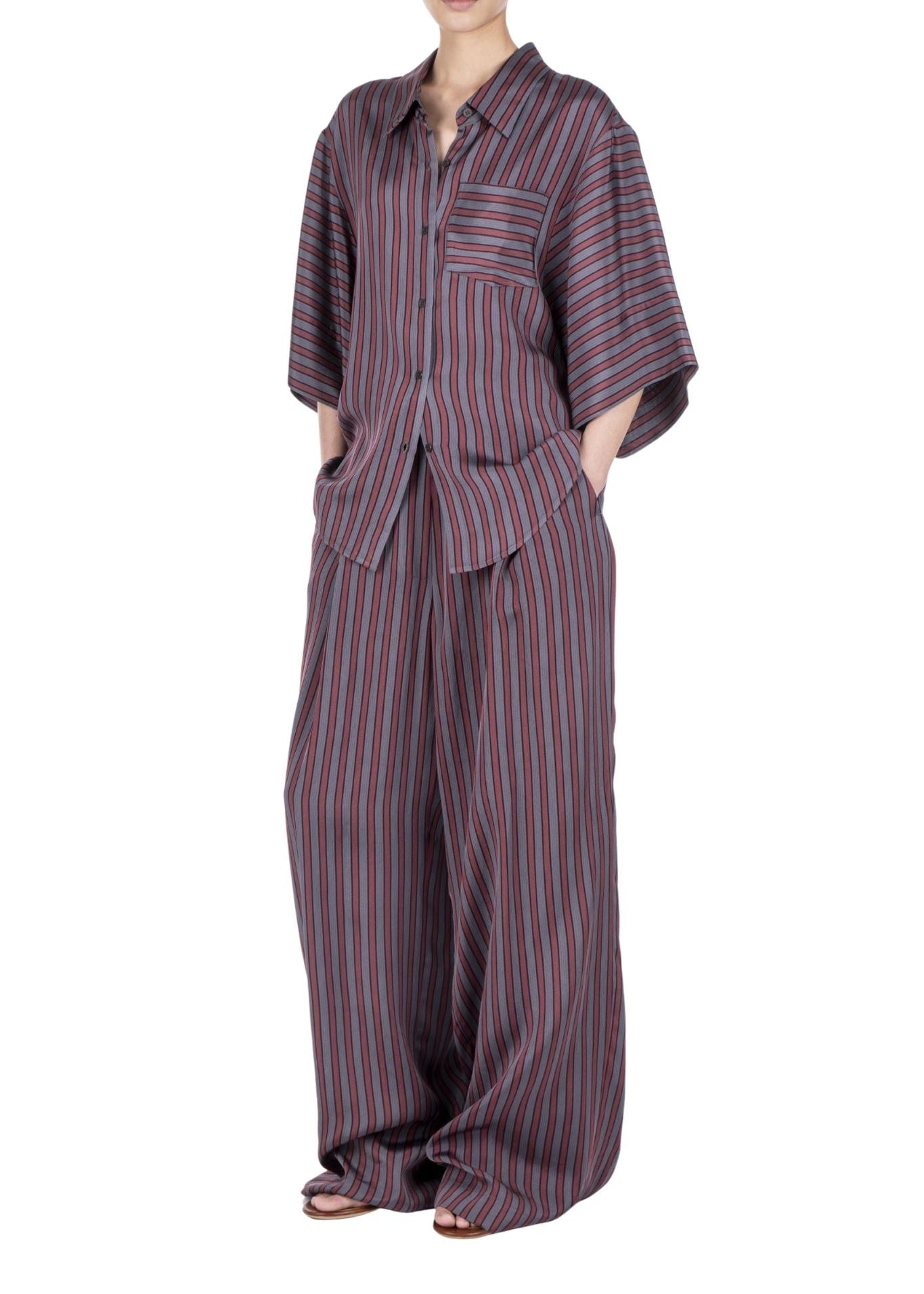 Dries Van Noten Pila Pants - Vermillion