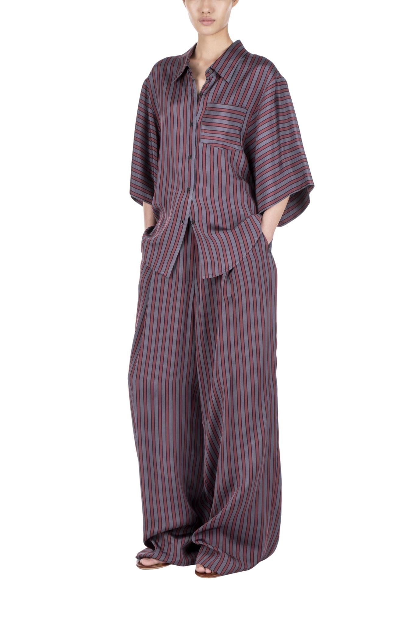 Dries Van Noten Pila Pants - Vermillion