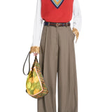 Dries Van Noten Podium W.W. Pants - Vermillion