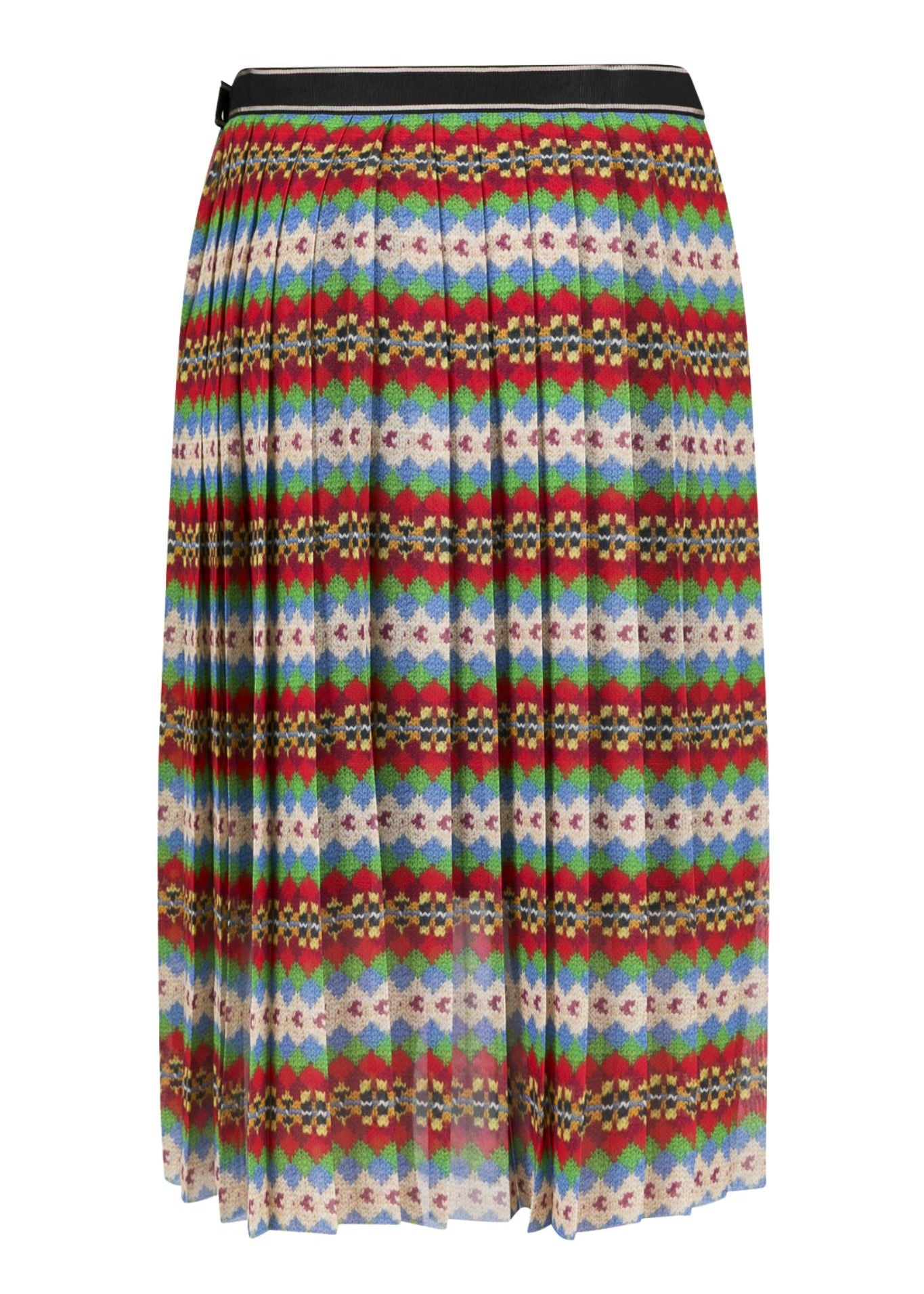 Dries Van Noten Saradi Tape W.W. Skirt - Vermillion