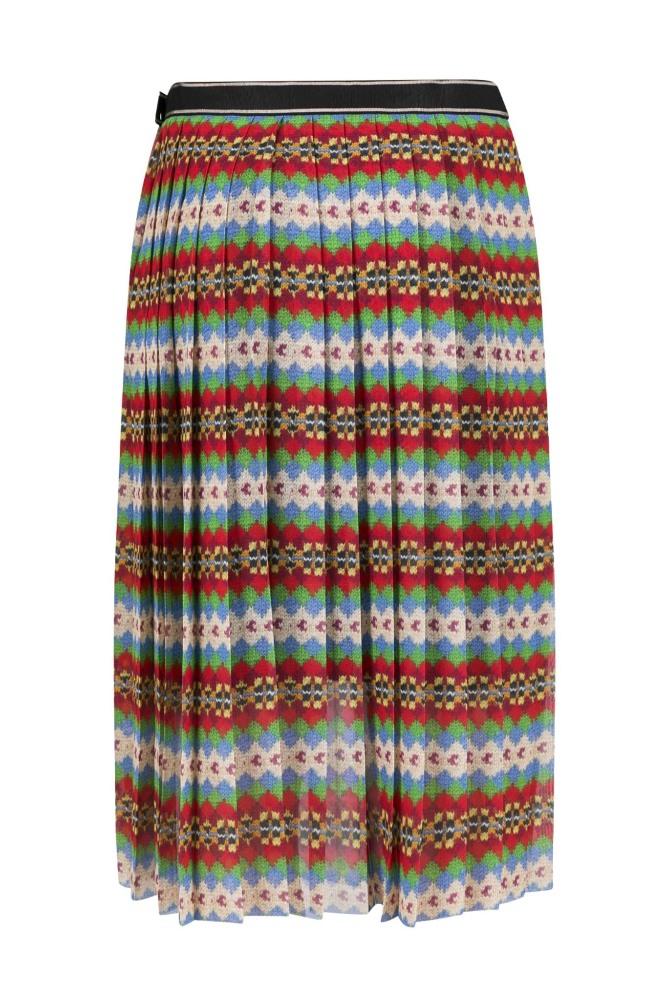 Dries Van Noten Saradi Tape W.W. Skirt - Vermillion