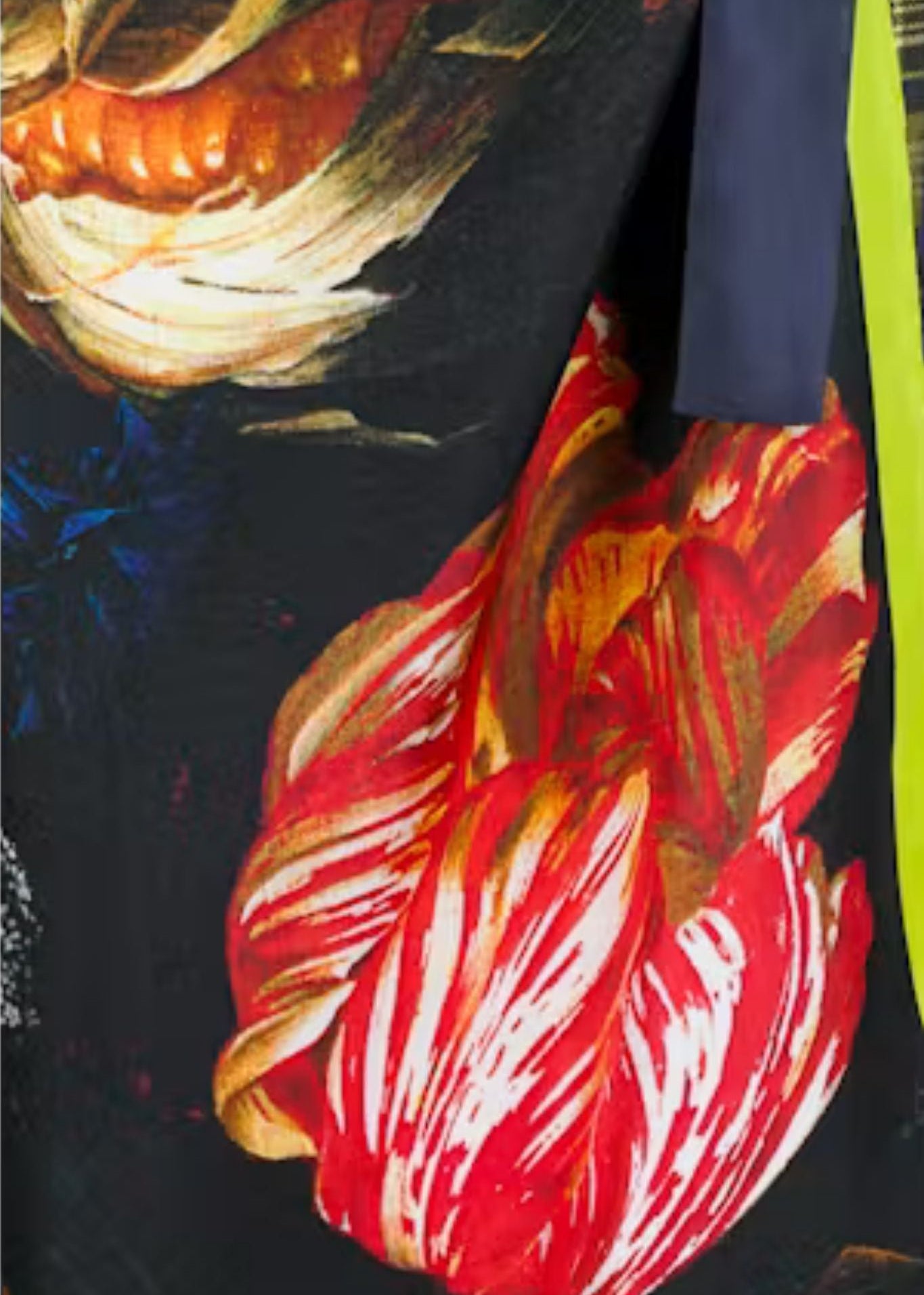 Dries Van Noten Scarfy Long W.W. Skirt - Vermillion