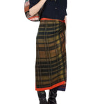 Dries Van Noten Scarfy Long W.W. Skirt - Vermillion