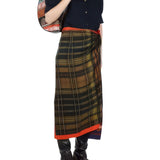Dries Van Noten Scarfy Long W.W. Skirt - Vermillion