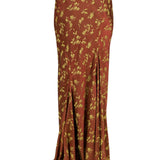 Dries Van Noten Serylo Long W.W. Skirt - Vermillion