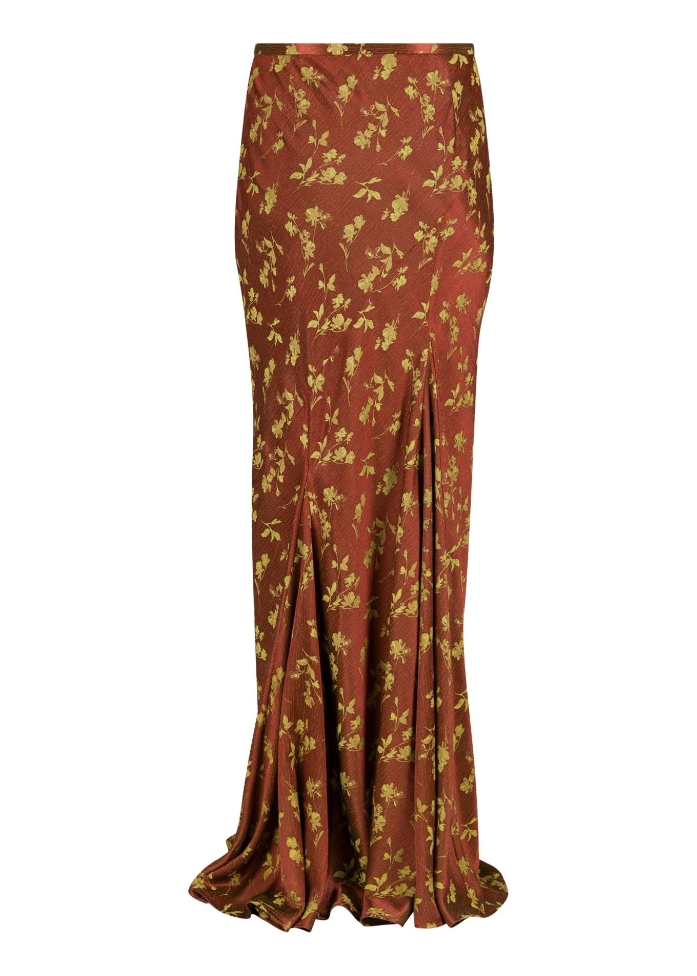 Dries Van Noten Serylo Long W.W. Skirt - Vermillion