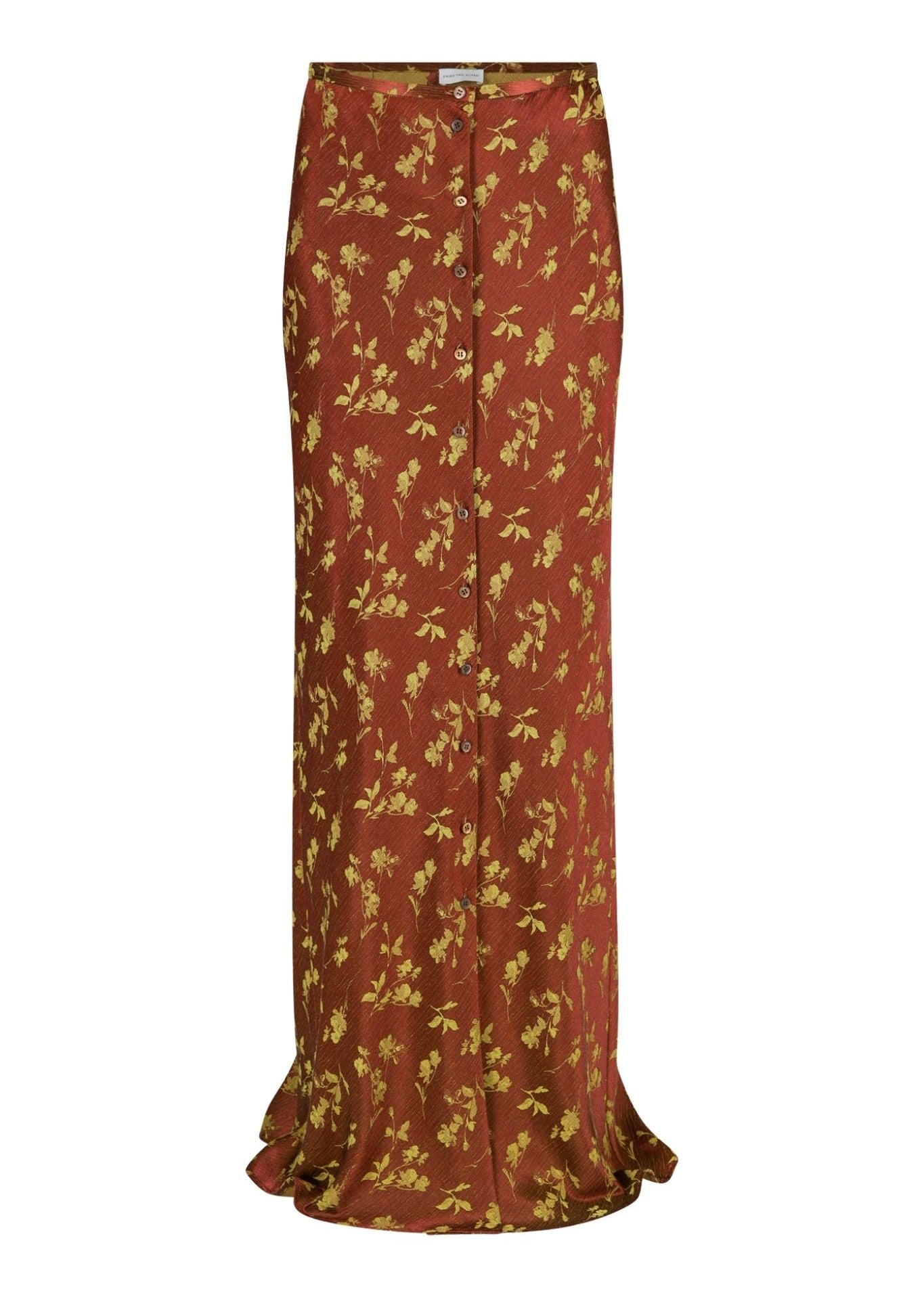 Dries Van Noten Serylo Long W.W. Skirt - Vermillion
