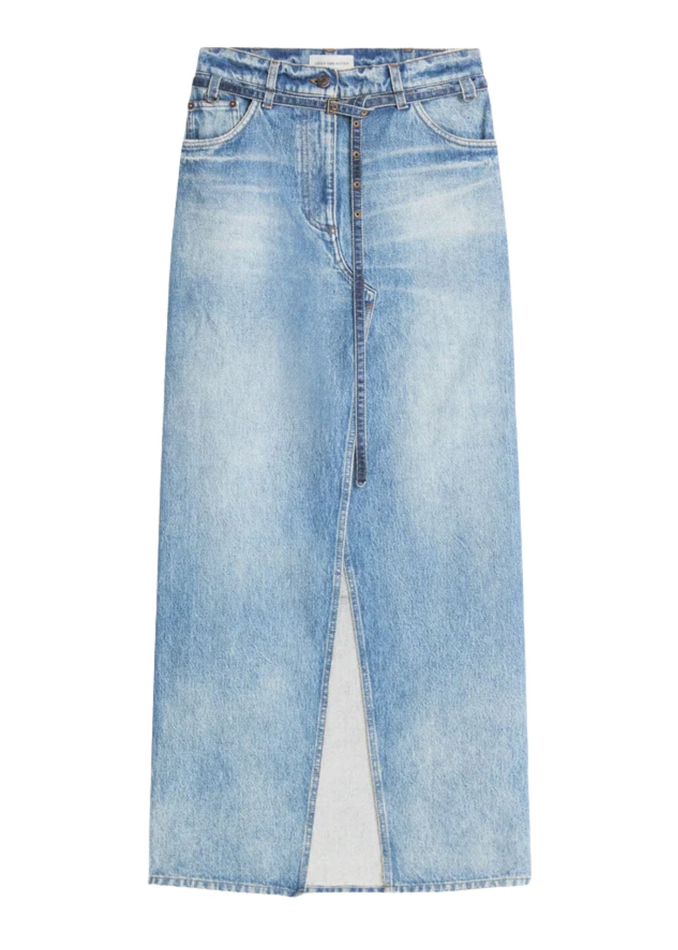 Dries Van Noten Silvannaz Den W.W. Skirt - Vermillion