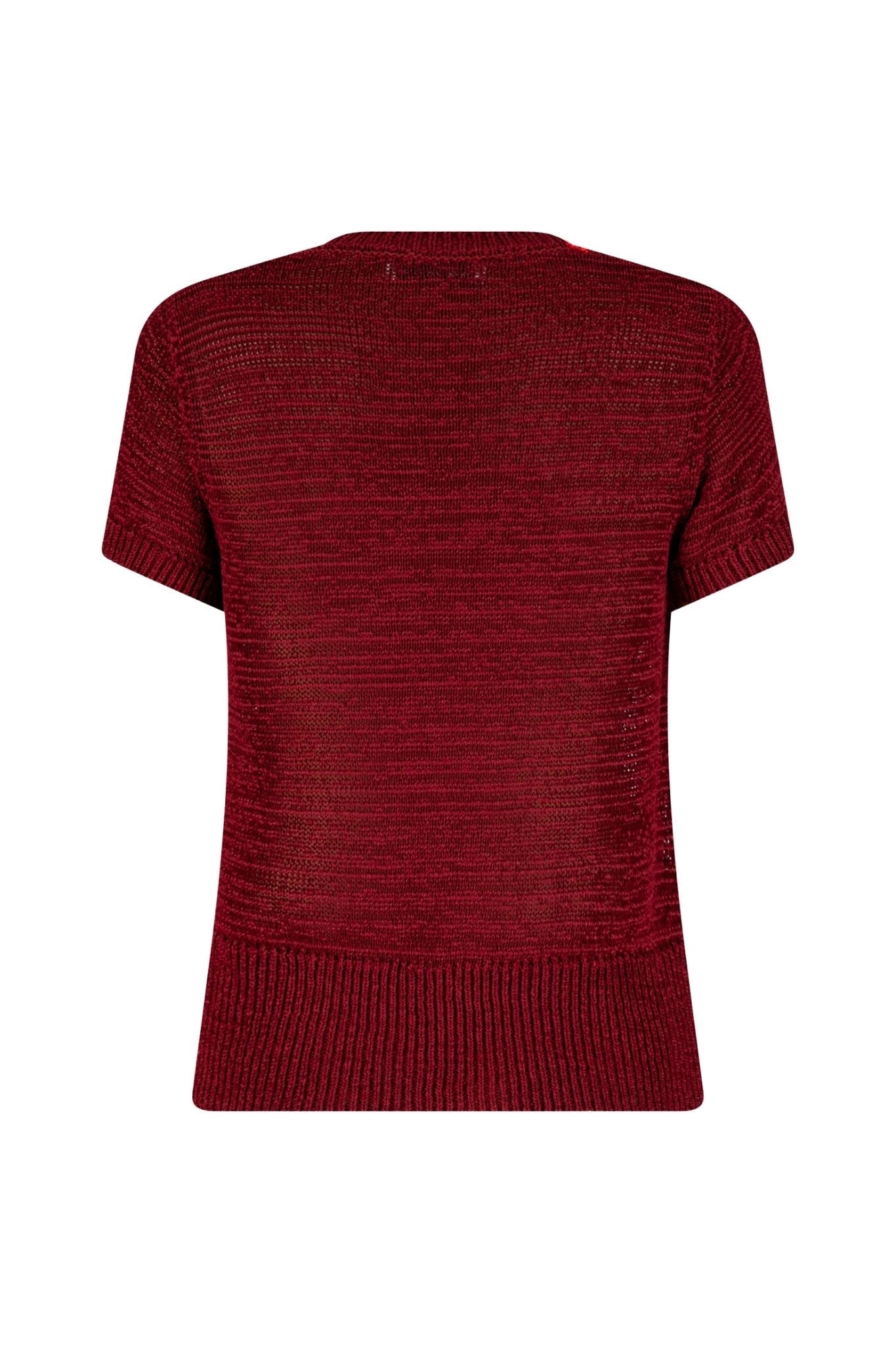 Dries Van Noten Tobacco Sweater - Vermillion