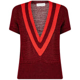 Dries Van Noten Tobacco Sweater - Vermillion