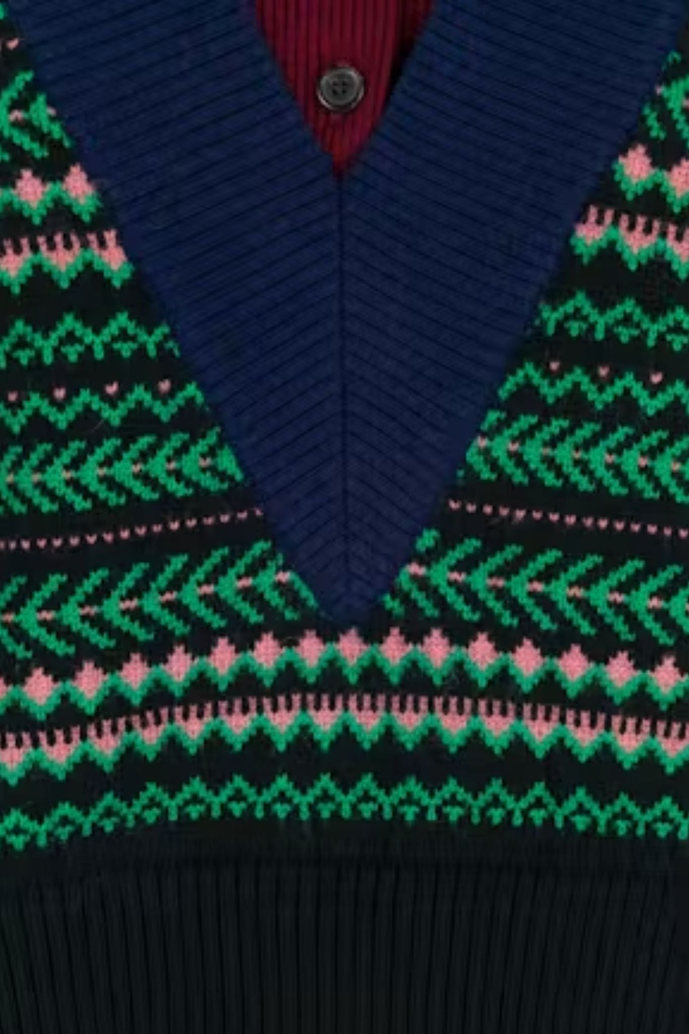 Dries Van Noten Toinette W.K. Sweater - Vermillion