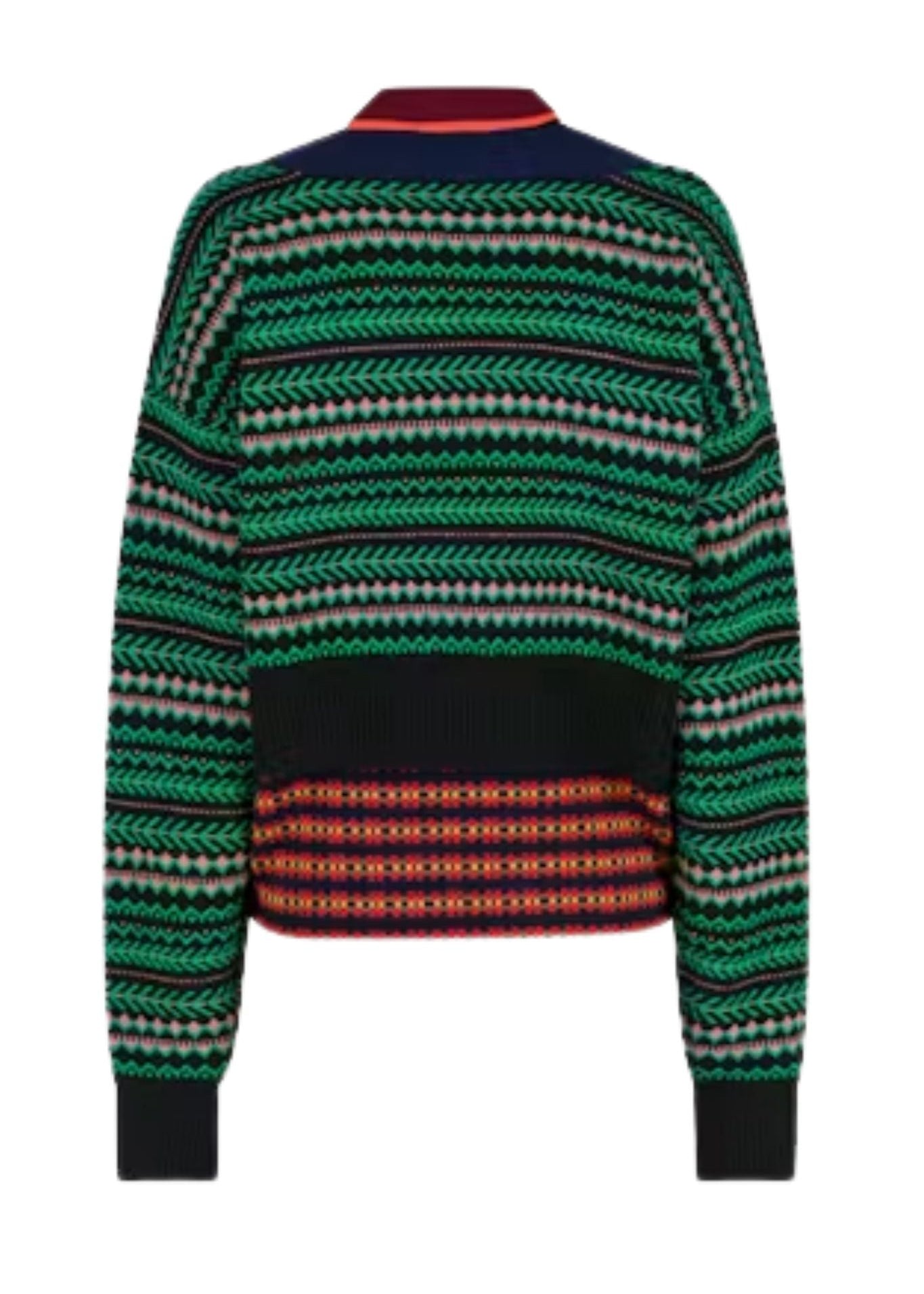 Dries Van Noten Toinette W.K. Sweater - Vermillion