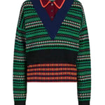 Dries Van Noten Toinette W.K. Sweater - Vermillion