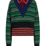 Dries Van Noten Toinette W.K. Sweater - Vermillion