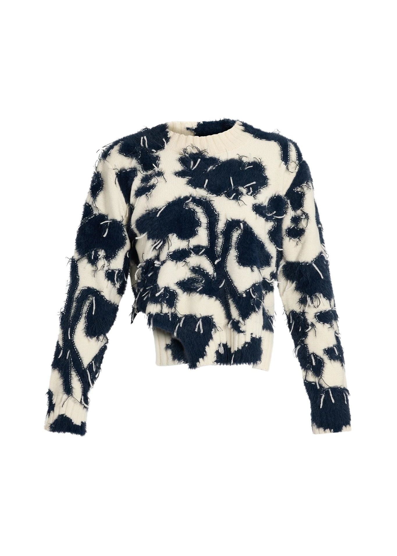 Erdem Textured Floral Knit Jumper - Vermillion