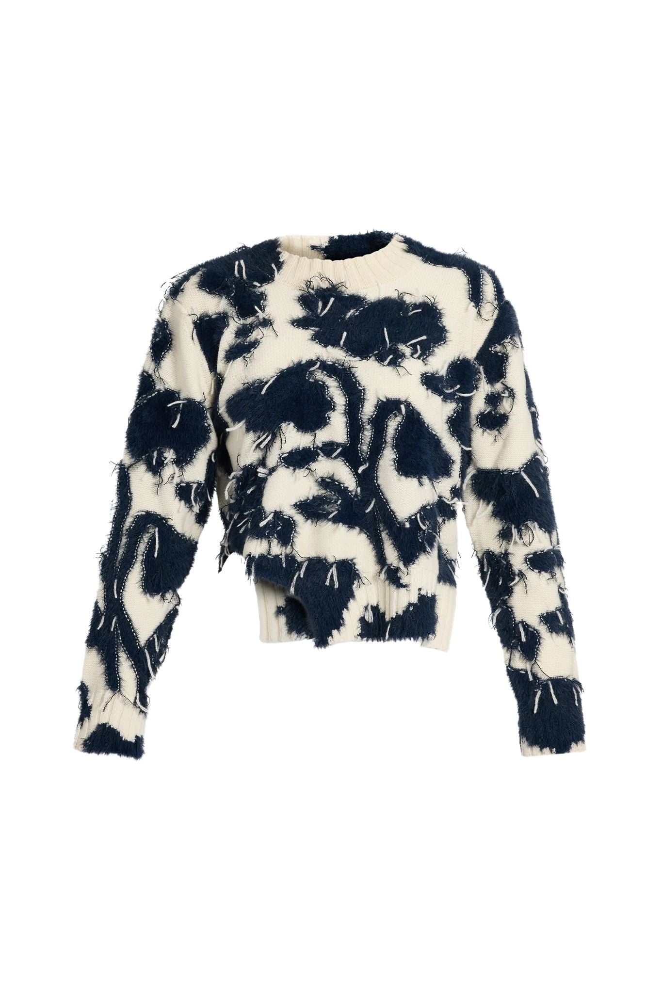 Erdem Textured Floral Knit Jumper - Vermillion