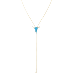 Established Bullhead Bolo Tie Necklace - Vermillion