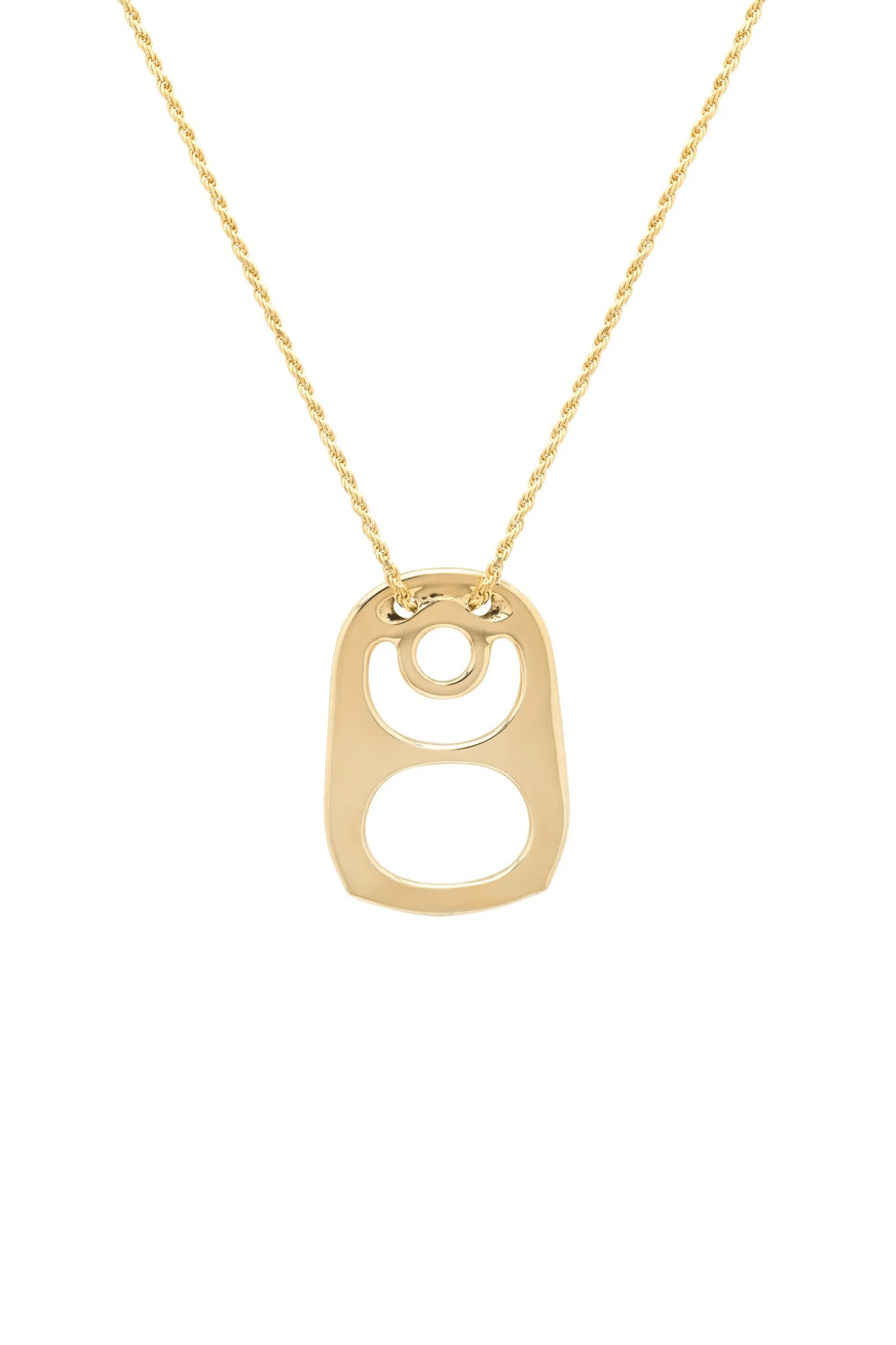 Established Kiss Tab Necklace - Vermillion
