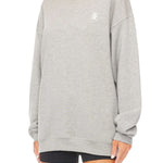 Eterne Oversized Crewneck Sweatshirt - Vermillion