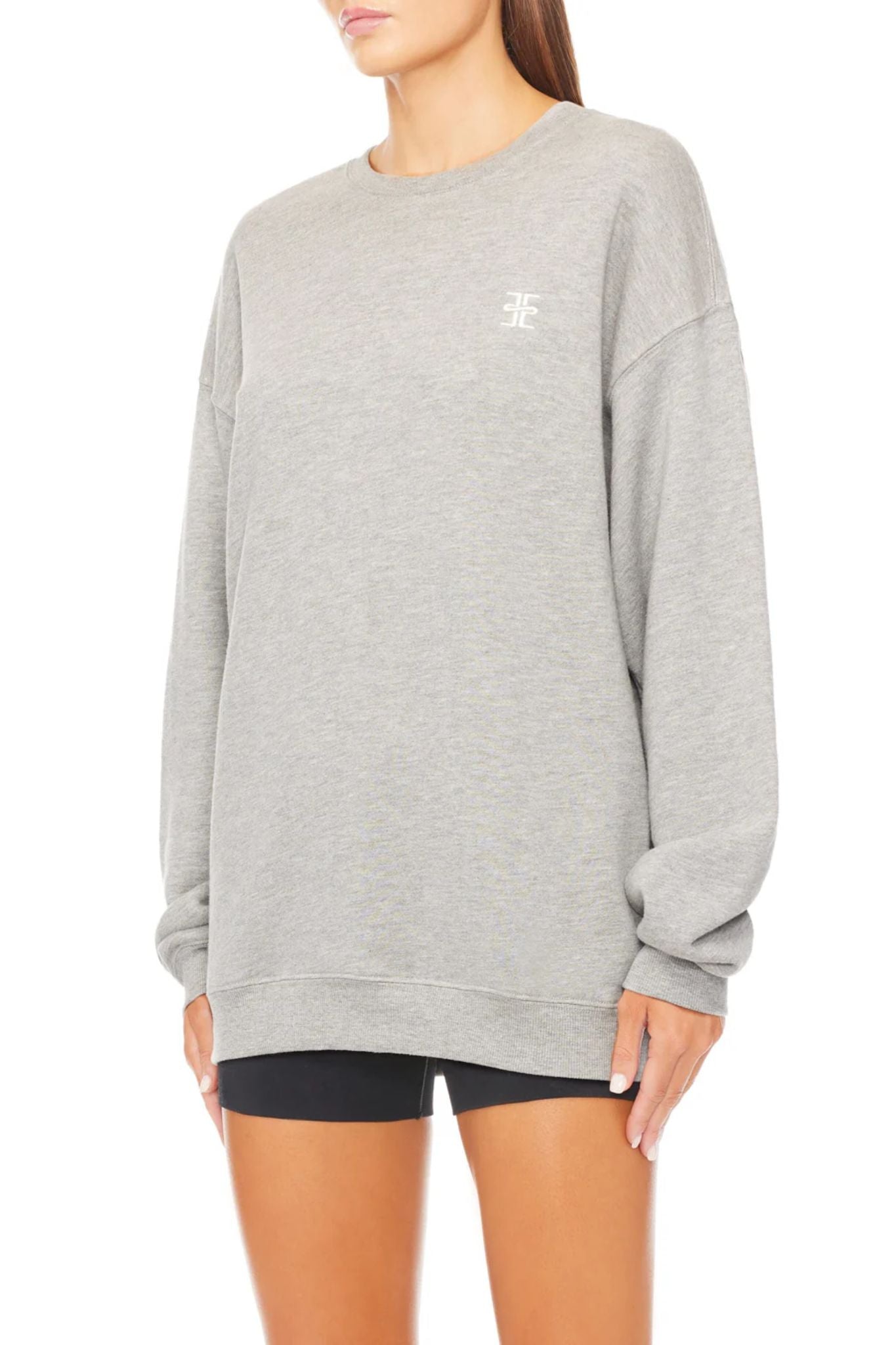 Eterne Oversized Crewneck Sweatshirt - Vermillion