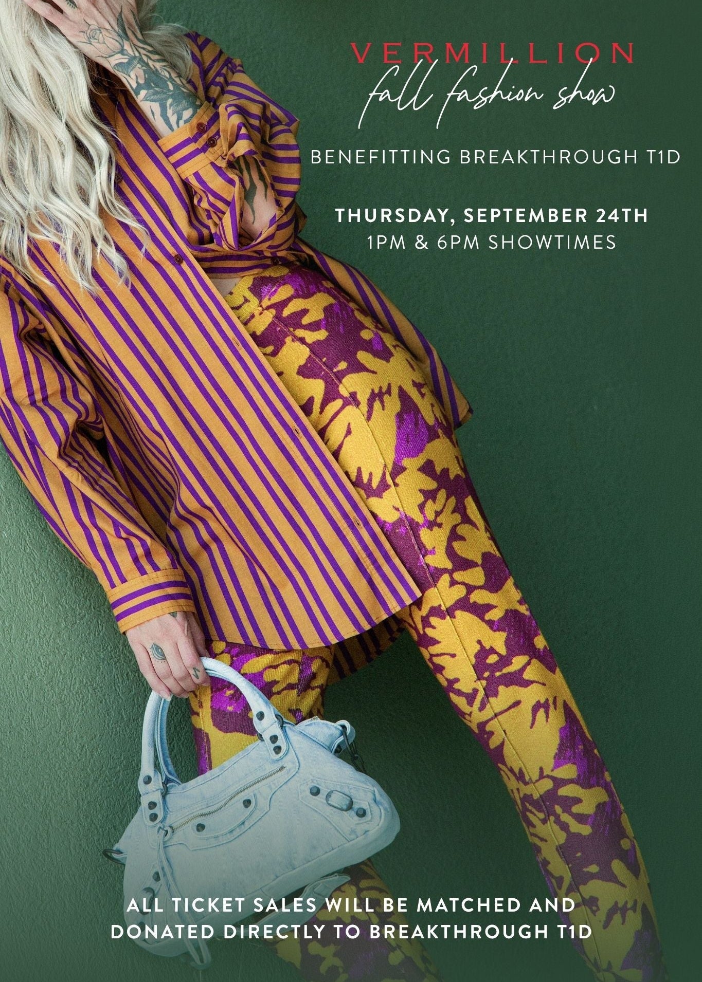 Fall 2026 Fashion Show Ticket - Vermillion