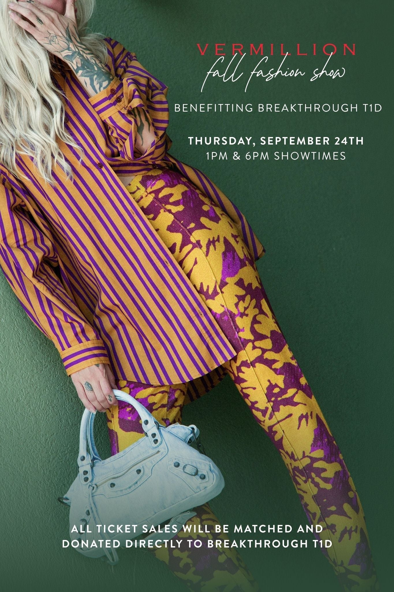 Fall 2026 Fashion Show Ticket - Vermillion