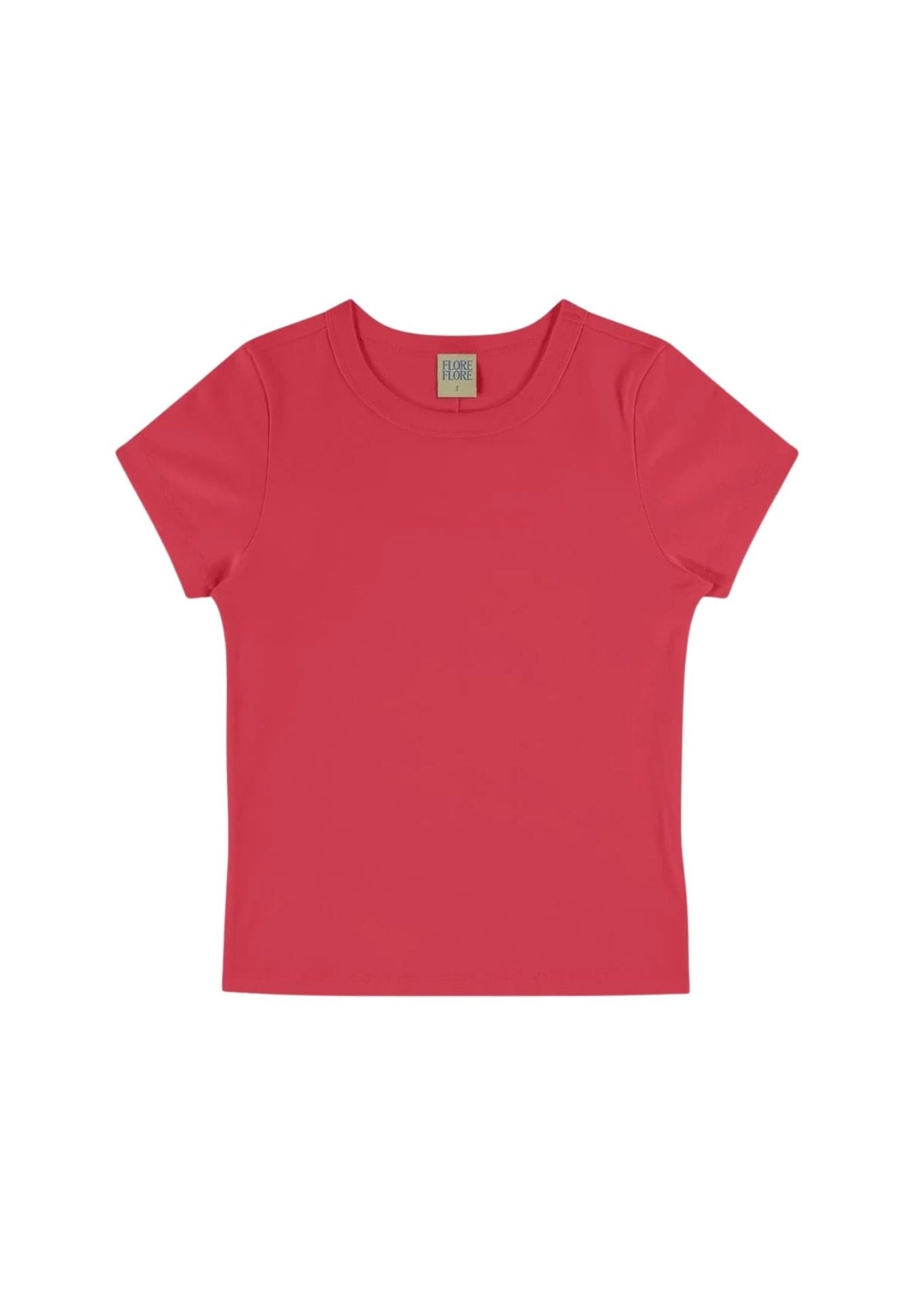Flore Flore Car Tee - Vermillion