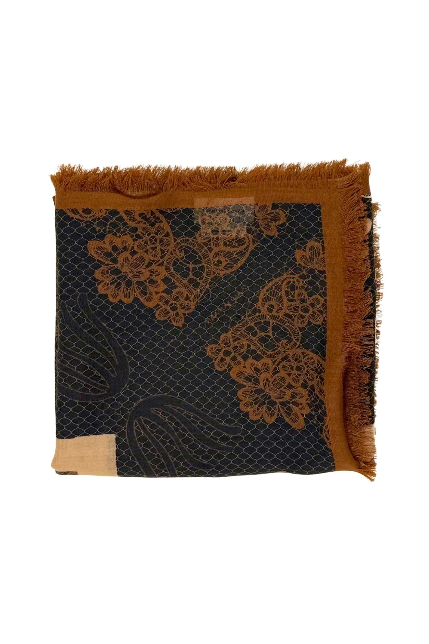 Franco Ferrari Scarf Calvinrw/Sw Cm 135X195 S - Vermillion