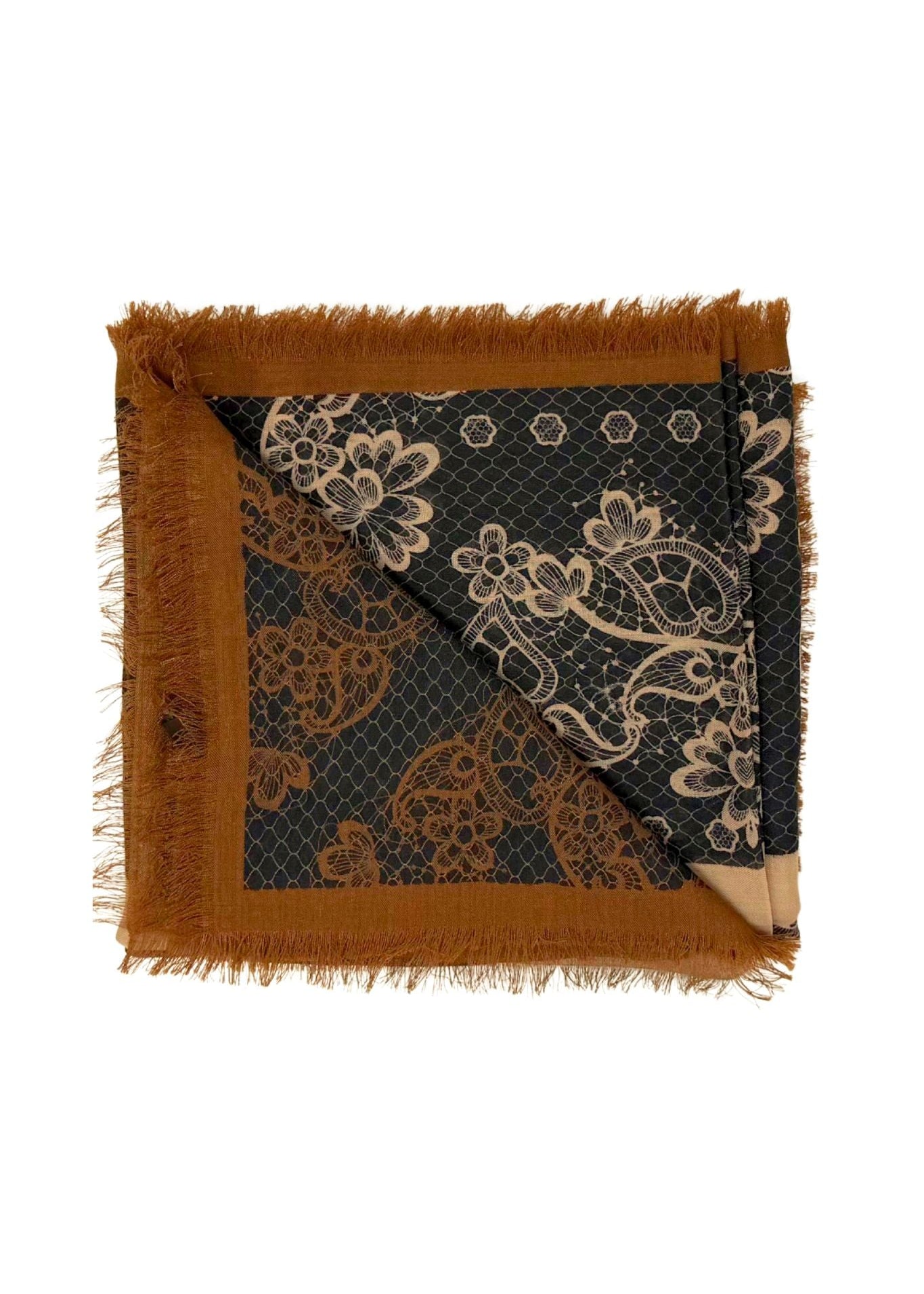 Franco Ferrari Scarf Calvinrw/Sw Cm 135X195 S - Vermillion