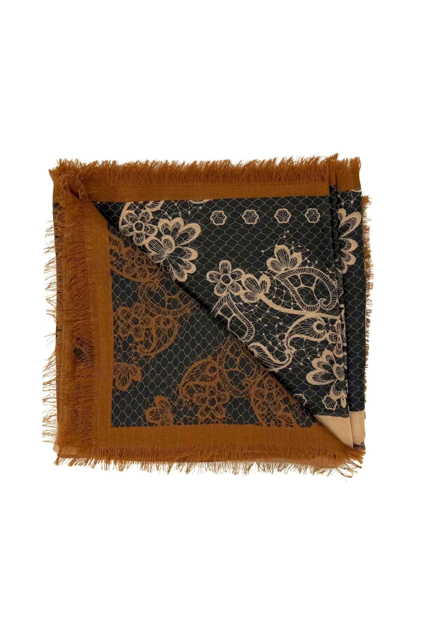 Franco Ferrari Scarf Calvinrw/Sw Cm 135X195 S - Vermillion