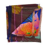 Franco Ferrari Scarf Cialda/Tw Cm 90X90 Sf - Vermillion