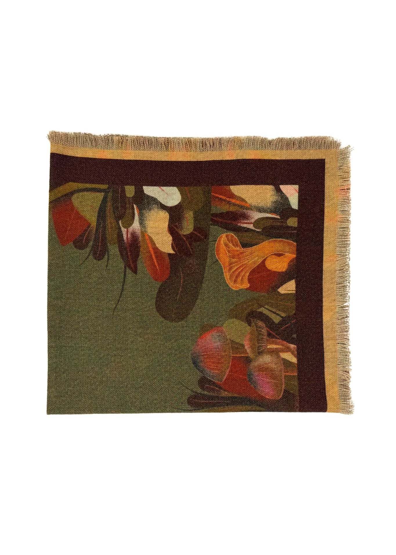 Franco Ferrari Scarf Grido/2S Cm 68X68 S - Vermillion